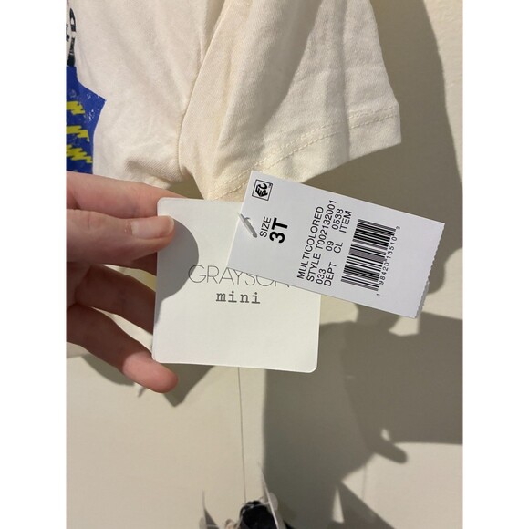 NWT Grayson Mini 3-Pack Short-Sleeve Tees - 3T - Picture 4 of 4